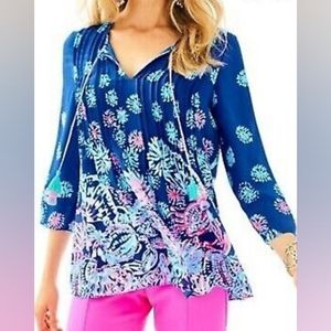 Lilly Pulitzer Marlina tunic top in Gypsea